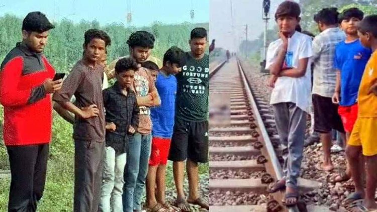 ट्रेन की चपेट में आने से इयरफोन लगाकर गाना सुन रहे युवक की मौत, रेल्वे ट्रैक पर मिला चार्जर-टिफिन-चप्पल, 50 मीटर तक घसीटाया शव