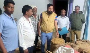 दूसरे खाते के जरिए धान खपाने की नीयत से रखा 233 बोरी अवैध धान जब्त, राजस्व एवं मंडी टीम द्वारा संयुक्त कार्रवाई, जारी रहेगा एक्शन