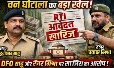 वन घोटाला का बड़ा खेल, DFO दुलेश्वर साहू पर रेंजर को बचाने की साजिश, RTI दबाने का आरोप, अब हाईकोर्ट में इंसाफ की गुहार