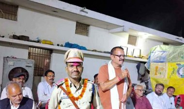 बेलटुकरी के किसान पुत्र बने प्लाटून कमाण्डर उपनिरीक्षक, कौशल साहू के घर वापसी पर ग्रामीणों ने जुलुस निकालकर किया जोरदार स्वागत, दिया आशीर्वाद
