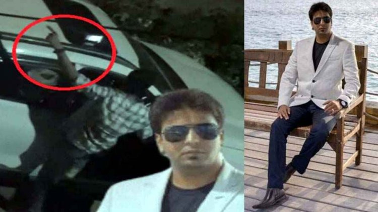 शराब के नशे में वकील बना खौफ की वजह, कार के ऊपर चढ़कर हथियार लहराते वीडियो वायरल, अशांति फैलाने के आरोप में गिरफ्तार, पिस्टल और तलवार जब्त