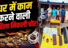 घर में काम करने आई, अलमारी साफ कर गई, नौकरानी ने पति-जीजा संग मिलकर किया 12 लाख के गहने चोरी, तीनों आरोपी गिरफ्तार, जेवरात बरामद