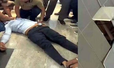रायपुर एयरपोर्ट में बड़ा हादसा, सीलिंग की मरम्मत करते वक्त गिरा मजदूर, 30 फीट ऊंचाई से गिरकर संविदा कर्मी की मौत, सुरक्षा के दावों की खुली पोल