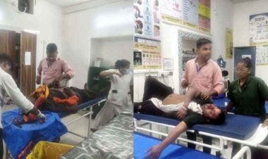 भीषण सड़क हादसा, स्वागत द्वार के पिलर से टकराई तेज रफ्तार कैंपर, ट्रांसपोर्टर समेत 2 की मौके पर मौत, दो गंभीर, इलाज जारी, वाहन के उड़े परखच्चे, पसरा मातम