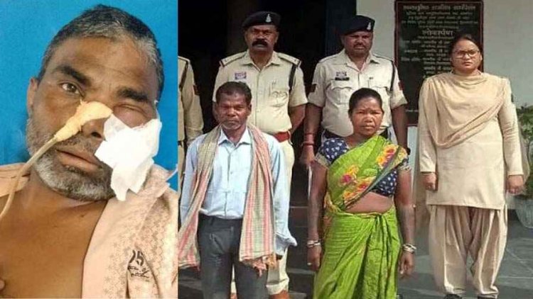 जमीन की लालच ने बड़े भाई को बना दिया कातिल!, भाई-भाभी ने ईंट से किया जानलेवा हमला, इलाज के दौरान मौत, पति-पत्नी दोनों गिरफ्तार होकर पहुंचे जेल