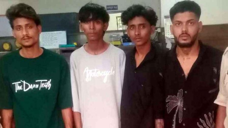 घर में बम फेंककर धमकी, नाबालिग लड़का और लड़की समेत 6 आरोपी वारदात में शामिल, चोरी का भी खुलासा, पुलिस ने सभी आरोपियों को किया गिरफ्तार