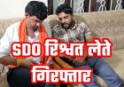 आरईएस के प्रभारी एसडीओ संजय 30 हजार की रिश्वत लेते गिरफ्तार, मनरेगा भुगतान के नाम पर पूर्व उप सरपंच से बार-बार डिमांड, एसीबी ने रंगे हाथ दबोचा