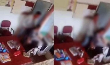 स्कूल परिसर में शिक्षक-शिक्षिका का आपत्तिजनक वीडियो सोशल मीडिया पर वायरल, ग्रामीणों ने की सख्त कार्रवाई की मांग, DEO- जांच के आदेश जारी