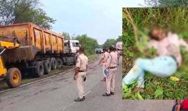 तेज रफ्तार ट्रेलर ने बाइक सवार को मारी जोरदार टक्कर, पत्नी को परीक्षा केंद्र छोड़कर घर लौट रहे पीटीआई की दर्दनाक मौत, ड्राइवर गिरफ्तार, जांच में जुटी पुलिस