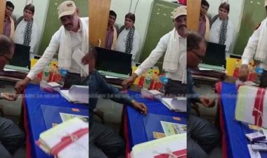 कथित रिश्वत लेते वीडियो सोशल मीडिया में जमकर वायरल, SDM ऑफिस के बाबू पर लगे गंभीर आरोप, कलेक्टर ने दिया जांच के आदेश, चर्चाओं का दौर शुरू