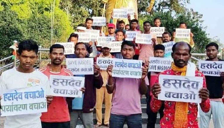 पर्यावरण मंत्रालय की हसदेव कोल ब्लॉक को मंजूरी, पहले चरण में कटेंगे 98 हजार पेड़, बचाओ आंदोलन में जुटे 5 हजार लोग, सिंहदेव- अब पानी सिर के ऊपर जा चुका
