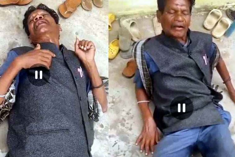 विद्यालय की गरिमा शर्मसार, प्रधान पाठक नशे में गाली–गलौज का वीडियो सोशल मीडिया पर जमकर वायरल, ग्रामीणों में आक्रोश का माहौल