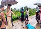 NH-49 पर दर्दनाक हादसा, तेज रफ्तार अज्ञात वाहन ने बाइक सवारों मारी जोरदार टक्कर, एक युवक की मौके पर मौत, दो गंभीर, जांच में जुटी पुलिस
