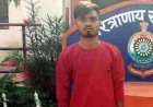 अभनपुर में पुलिस की औचक चेकिंग, अपराध से पहले बटनदार चाकू के साथ आरोपी तिलक गिरफ्तार, हीरो होंडा मोटरसाइकिल और हथियार भी जब्त