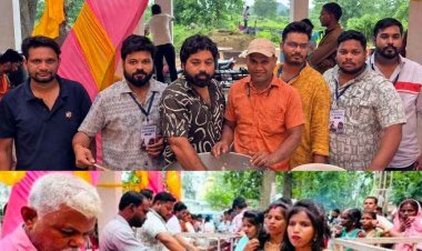 सावन के प्रथम सोमवार में उमड़ा आस्था का महासागर, भूतेश्वरनाथ धाम में हजारों श्रद्धालुओं के लिए निशुल्क भंडारा, युवाओं की निस्वार्थ सेवा बनी मिसाल