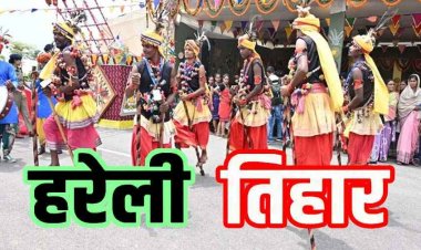 मुख्यमंत्री निवास में हरेली तिहार का आयोजन, कृषि उपकरणों और ग्रामीण परिवेश की झलक बनी आकर्षण, ग्रामीण परिवेश में सजा CM हाउस, गेड़ी पर चढ़े साय