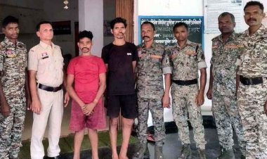 शराब के नशे में खूनी विवाद, पुराने लेनदेन को लेकर साथी के गले पर चाकू से किया हमला, हत्या का प्रयास के दो आरोपी गिरफ्तार होकर पहुंचे जेल
