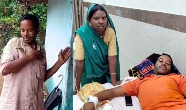 जहरीले सांप से नशेड़ी का खतरनाक खेल पडा भारी, कोबरा को काटने के लिए उकसाने वाला इलाज के दौरान फरार, संतराम को कराया गया अस्पताल में भर्ती