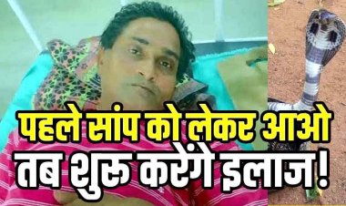 सांप ने युवक को डसा तो डॉक्टर बोले- पहले सर्प को पकड़कर लाओ, सुनकर परिजन हैरान, बिल से पकड़कर निकाला जहरीला कोबरा, फिर शुरू हुआ इलाज!