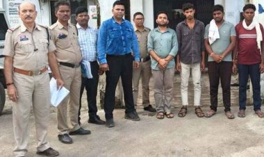 फसल चरने की बात पर भड़का विवाद, खेत मालिक को जबरन कीटनाशक पिलाकर उतारा मौत के घाट, पुलिस ने चार आरोपियों को किया गिरफ्तार