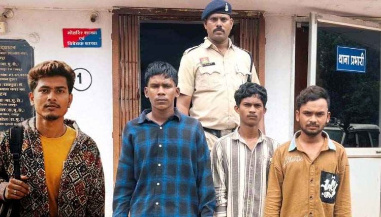 रायपुर में हत्या का खुलासा, छेड़खानी के विवाद में चाकू से हमला कर उतारा मौत के घाट, 12 घंटे के भीतर 4 नाबालिग समेत 8 आरोपियों को किया गिरफ्तार