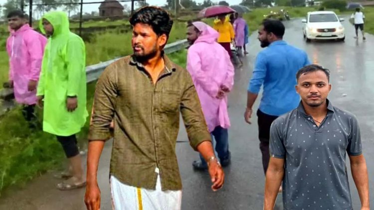 उफनती नदी में बाइक समेत बहे बाइक सवार युवक-युवती, समशुद्दीन खान ने युवती की बचाई जान, लापता युवक की तलाश में जुटी SDRF टीम