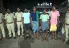 हाथियों के रास्ते में बिछाया करंट का जाल,चिंघाड़ और आग की लपटों से खुला राज, वन विभाग की टीम ने किया खुलासा, 4 शिकारियों को गिरफ्तार कर भेजा जेल