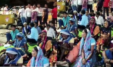 एक गिरफ्तारी से थाने में दंगल, सरपंच के खिलाफ अविश्वास प्रस्ताव पर भारी बवाल, ग्रामीणों ने घेरा थाना, ग्रामीणों संग कई घंटे धरने पर बैठे विधायक