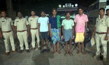 हाथियों के रास्ते में बिछाया करंट का जाल,चिंघाड़ और आग की लपटों से खुला राज, वन विभाग की टीम ने किया खुलासा, 4 शिकारियों को गिरफ्तार कर भेजा जेल
