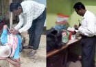बुजुर्ग को जानवर की तरह लेटाकर झोलाछाप डॉक्टर ने लगाया इंजेक्शन, एक मरीज को चढ़ाई स्लाइन, स्वास्थ्य विभाग से मिलीभगत का लगा आरोप