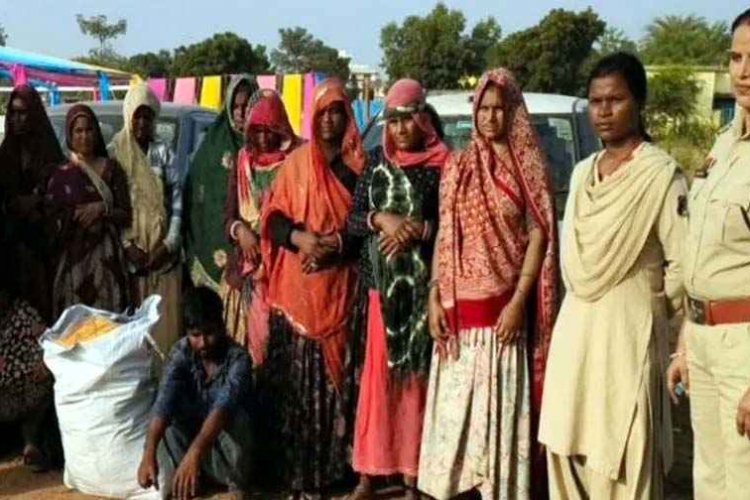 छत्तीसगढ़ में साड़ी खरीदने के बहाने दुकान और गोदाम से 36 हजार की साड़ियां चोरी, राजस्थान की 10 महिलाओं समेत 12 आरोपी गिरफ्तार