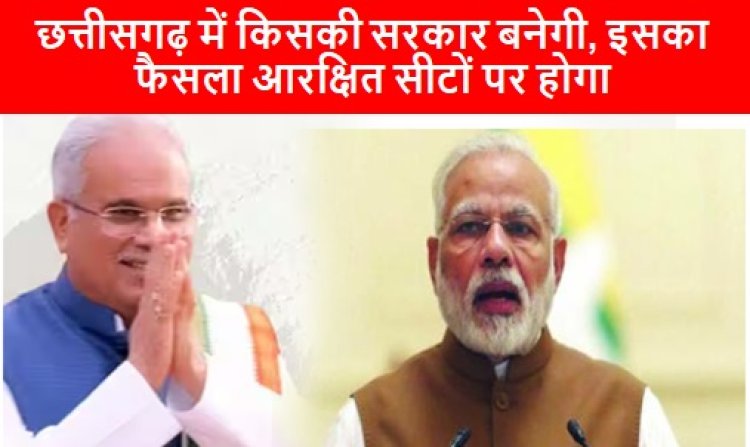 Chhattisgarh Assembly Election 2023: छत्तीसगढ़ में किसकी सरकार बनेगी, इसका फैसला आरक्षित सीटों पर होगा 