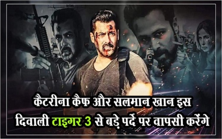 Bollywood News : कैटरीना कैफ और सलमान खान इस दिवाली टाइगर 3 से बड़े पर्दे पर वापसी करेंगे