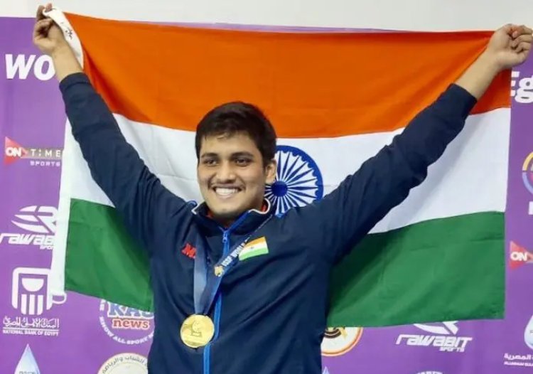 निशानेबाजी में भारत ने जीता पहला गोल्ड मेडल