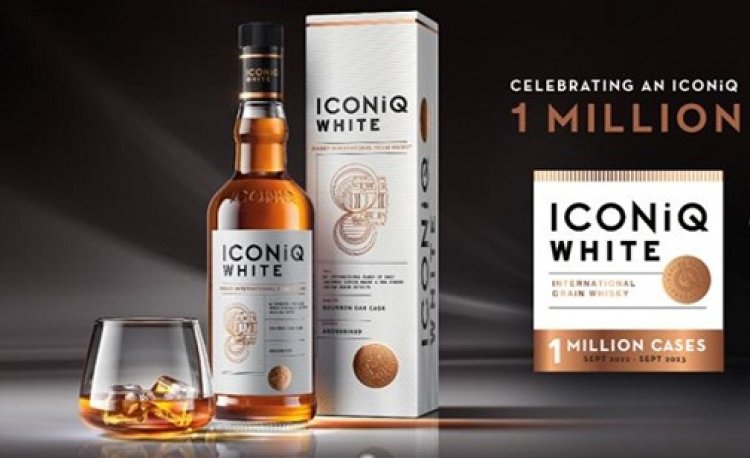 आइकॉनिक व्हिस्की ने 1 मिलियन (10 लाख) पेटियों का माइलस्टोन पार किया