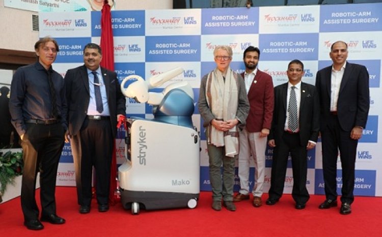 वोक्हार्ट हॉस्पिटल्स  ने अत्याधुनिक रोबोटिक आर्म-असिस्टेड सिस्टम की क्लिनिकल शुरुआत की घोषणा की 