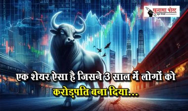 Multibagger Share : एक शेयर ऐसा है जिसने 3 साल में लोगों को करोड़पति बना दिया...