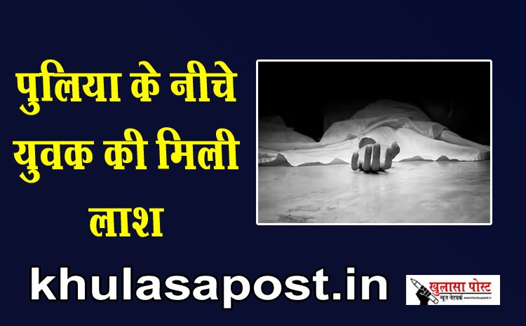 पुलिया के नीचे युवक की मिली लाश
