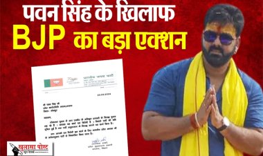 बीजेपी ने लिया 'बड़ा एक्‍शन' एक्टर पवन सिंह को पार्टी से निष्कासित कर दिया...