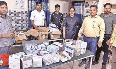 झोलाछाप डॉक्टर कर रहा था कैंसर व टीबी का इलाज, नशे और गर्भपात की गोलियों के साथ नीलकमल साहू गिरफ्तार