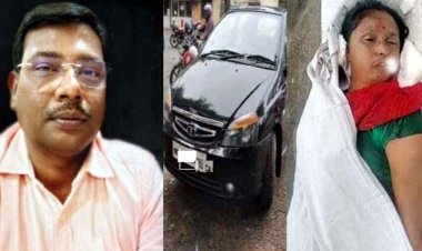 तेज रफ्तार कार की ठोकर से मॉर्निंग वॉक पर निकली महिला की मौत, अधिकारी का नाबालिग बेटा चला रहा था कार!, जांच में जुटी पुलिस