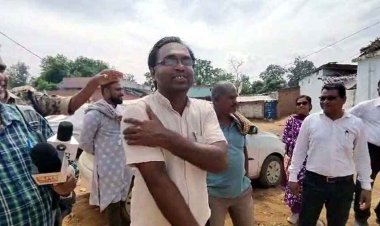 जांच के लिए प्राइवेट स्कूल पहुंची शिक्षा अधिकारी और उनकी टीम, शाला प्रबंधन ने नहीं खोला गेट, डीईओ पर फेंके अंडे