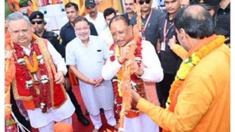 कांवड़ यात्रा कार्यक्रम में शामिल हुए CM साय, विस अध्यक्ष डॉ रमन सिंह और विधायक मूणत रहे मौजूद, प्रदेशवासियों को रक्षाबंधन पर्व की दी शुभकामनाएं