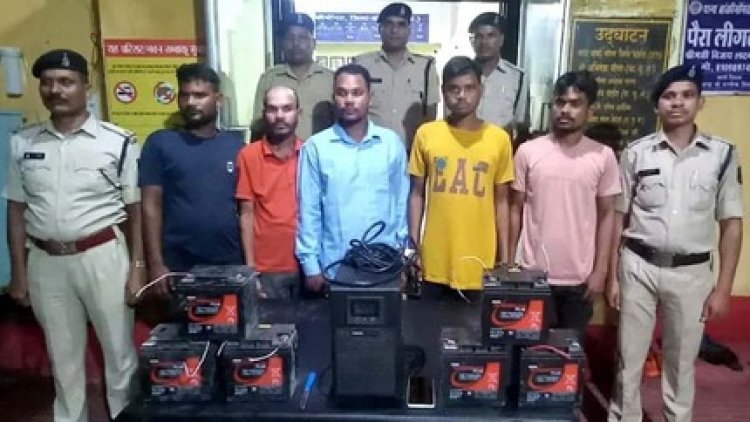 प्रार्थी ही निकला आरोपी, सुरक्षा गार्ड ने चली कांटाघर में झूठी लूट की चाल, 5 साथियों समेत गिरफ्तार, तीन आरोपी फरार, फोन से हुआ खुलासा