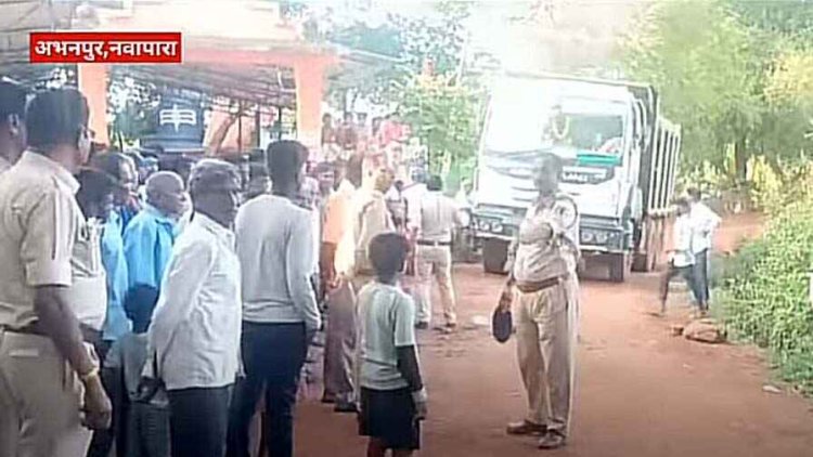 अवैध रेत परिवहन के खिलाफ ग्रामीणों का हल्ला बोल, हाइवा रोककर किया विरोध प्रदर्शन, एनजीटी के आदेश के बाद भी हर रोज निकाली जा रही 500 हाइवा रेत
