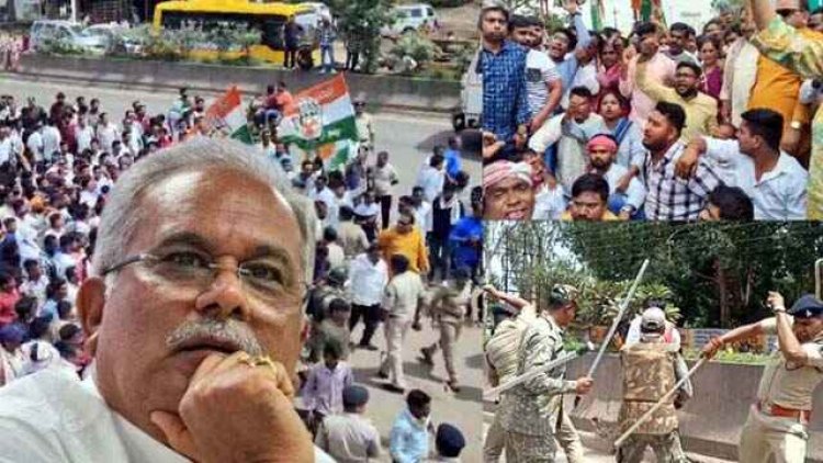 थाने का घेराव करने वाले कांग्रेस के मेयर समेत 150 से ज्यादा नेताओं पर गैर जमानती धाराओं में मामला दर्ज