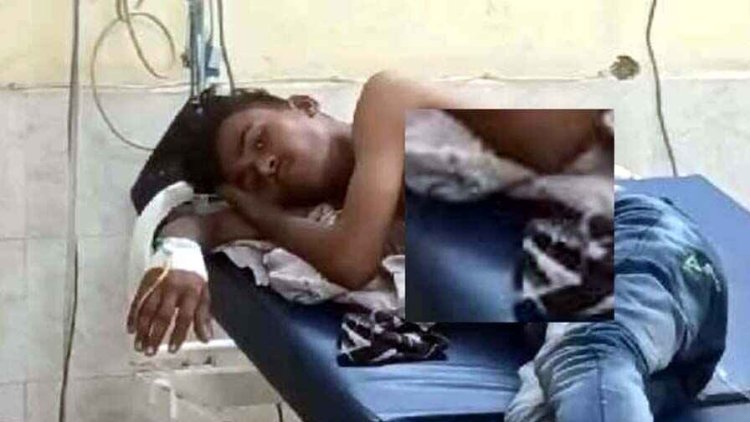 थाने के अंदर स्कूटी चोरी का संदेही युवक गटक गया कीटनाशक फिनाइल, मच गया हड़कंप, इलाज के लिए अस्पताल में भर्ती