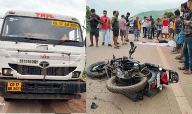 ट्रक और ट्रेलर की चपेट में आने से बाइक सवार महिला की मौत दुसरे हादसे में युवक की गई जान, जांच में जुटी पुलिस