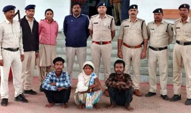 घरेलू विवाद में महिला का कत्ल कर फांसी पर लटकाया शव, पुलिस ने मामले का किया पर्दाफाश, आरोपी पति, सास-ससुर तीनो को किया गिरफ्तार