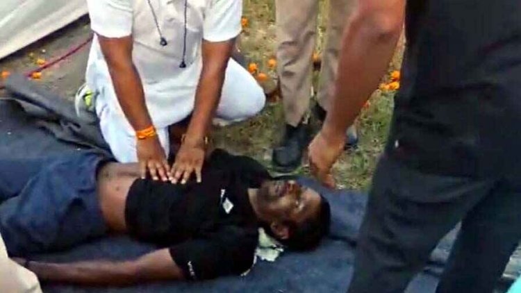 रावण दहन से पहले रायपुर के WRS मैदान में मंच निर्माण के दौरान करंट से कर्मचारी की मौत, एक घायल, धमतरी में तीन की हालत नाजुक